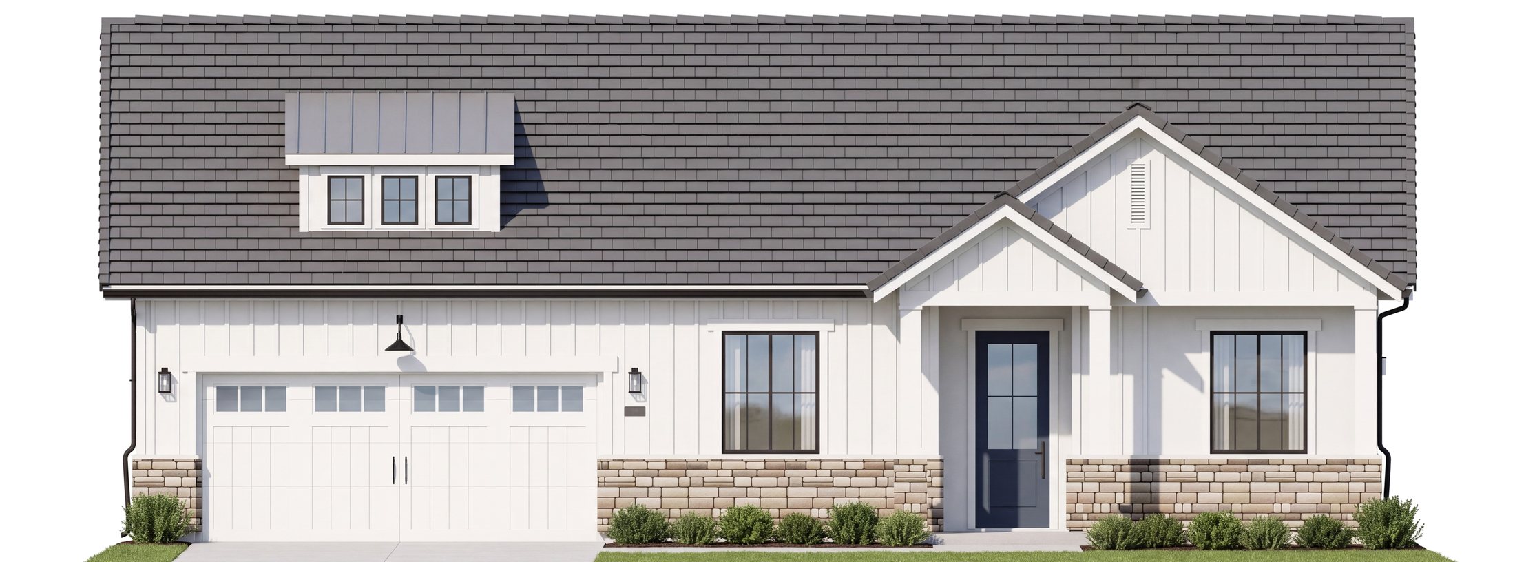 Front elevation B · Farmhouse