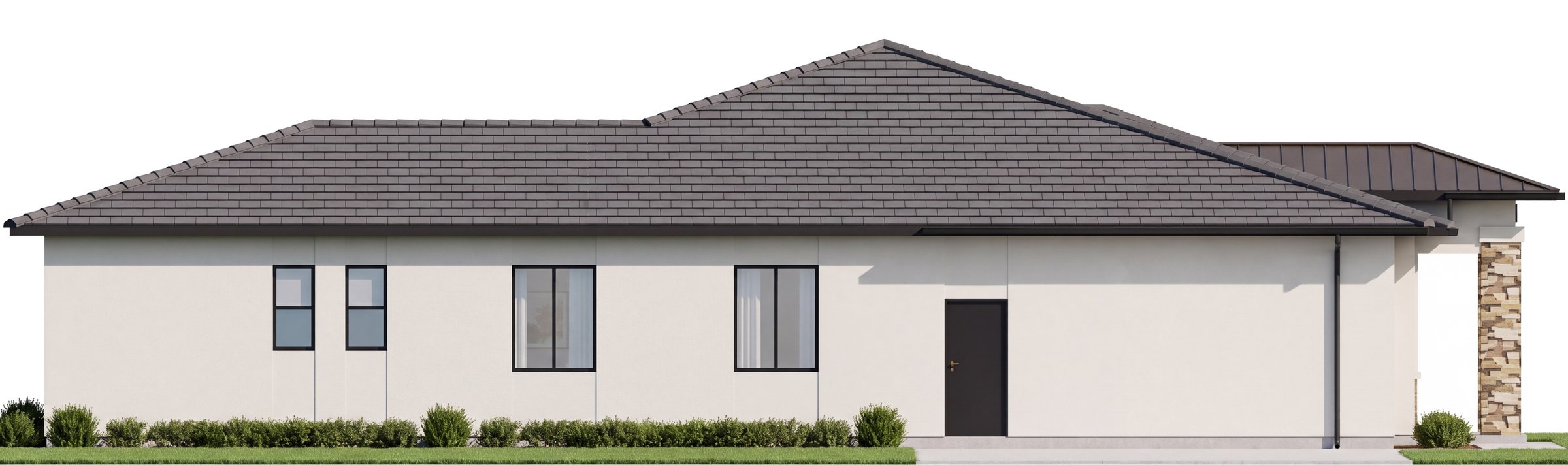 Left elevation (A)