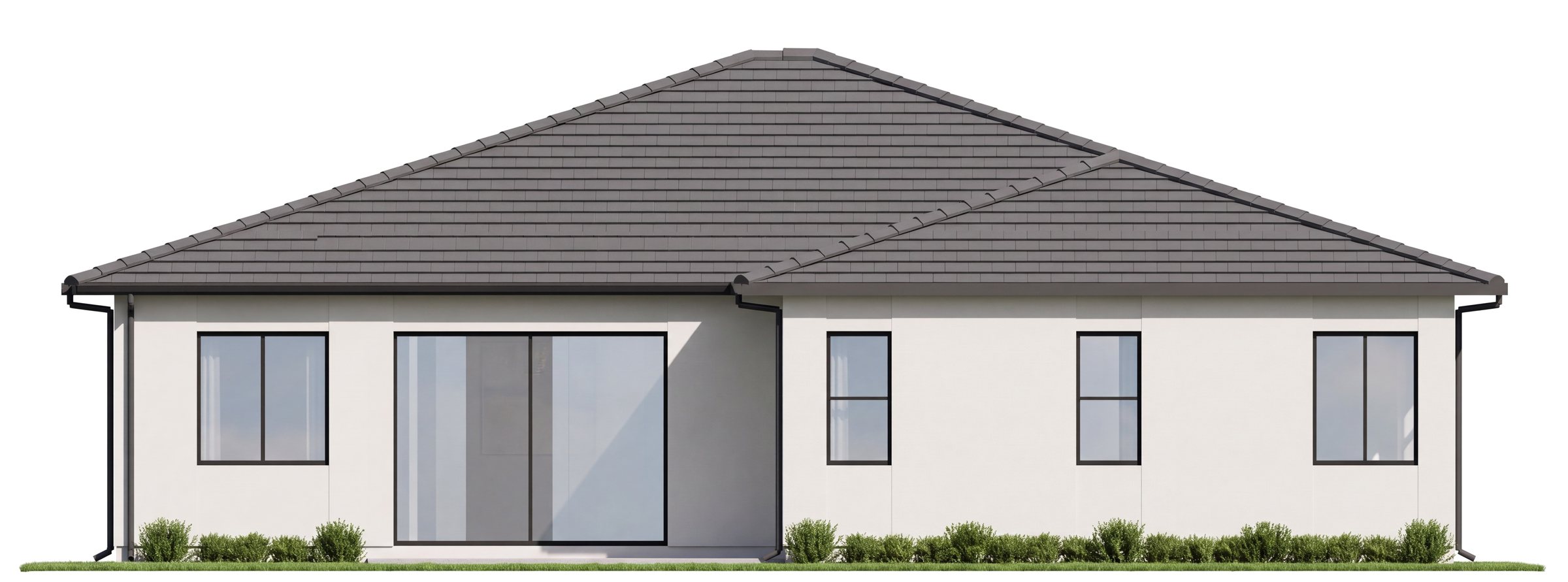 Rear elevation (A)