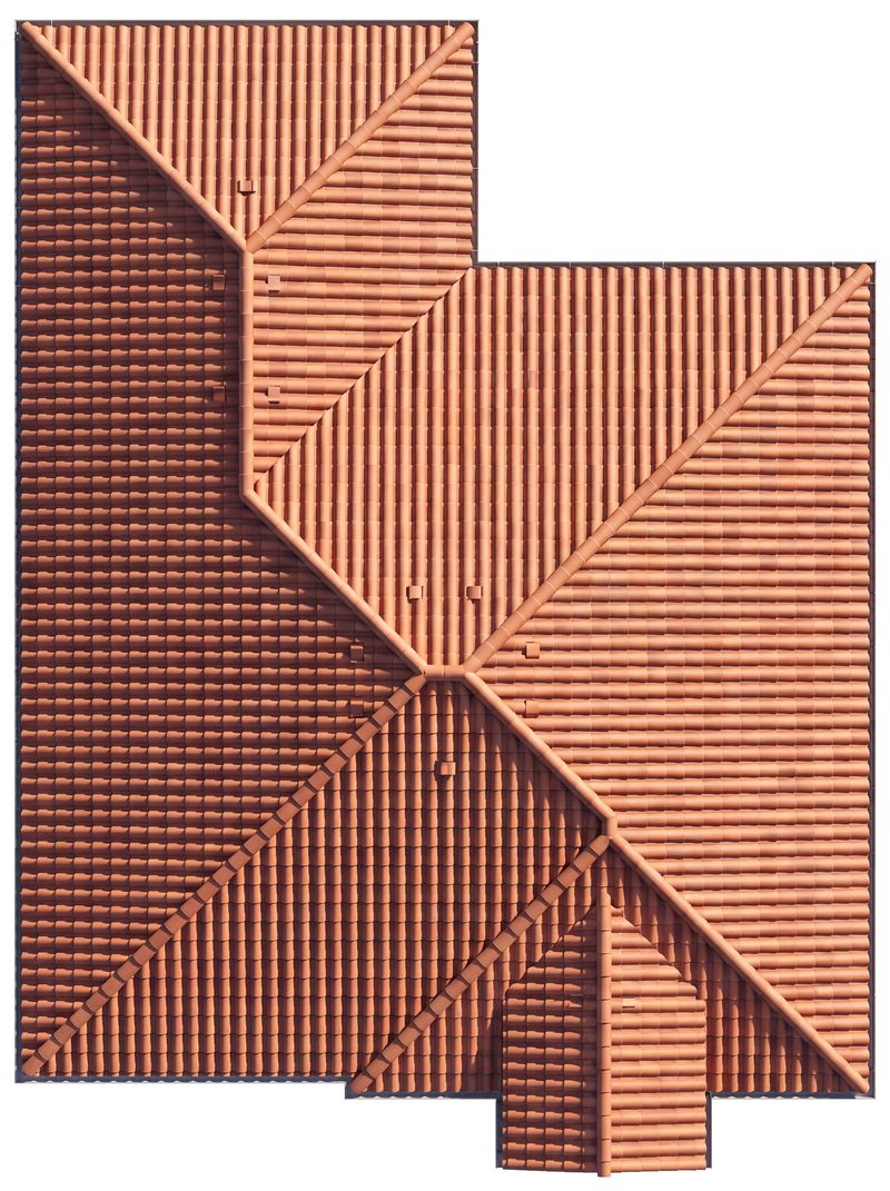 Roof plan, Elevation C